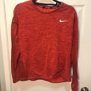 Nike DriFit Work Out Top with Zipped Pocket